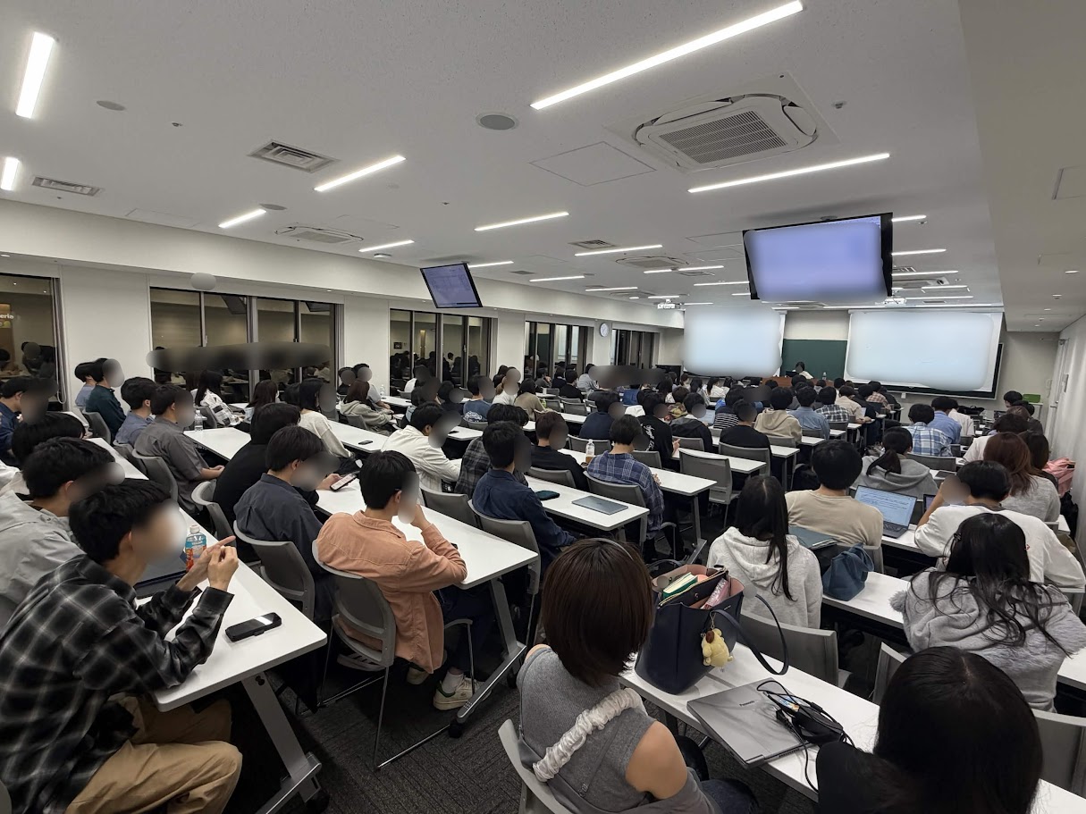 2026年度新入部員のミーティング初参加の様子